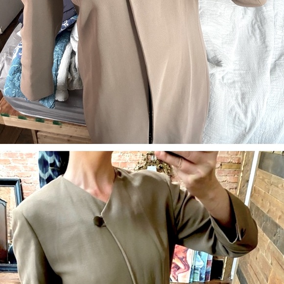 30-50% OFF BUNDLES! MAXMARA SPRING DUSTER TRENCH COAT BLAZER MAXI SUIT JACKET - Picture 5 of 16